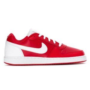nike ebernon low red black
